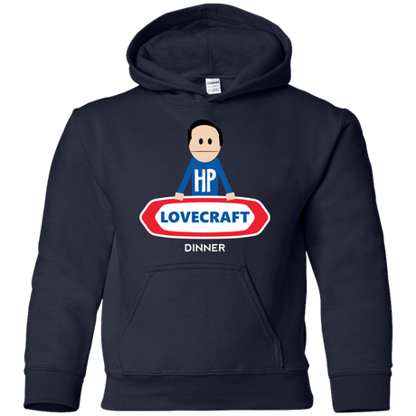 Sweatshirts Navy / YS HP LoveCraft Dinner Youth Hoodie