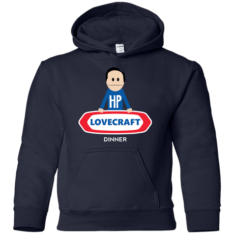 Sweatshirts Navy / YS HP LoveCraft Dinner Youth Hoodie