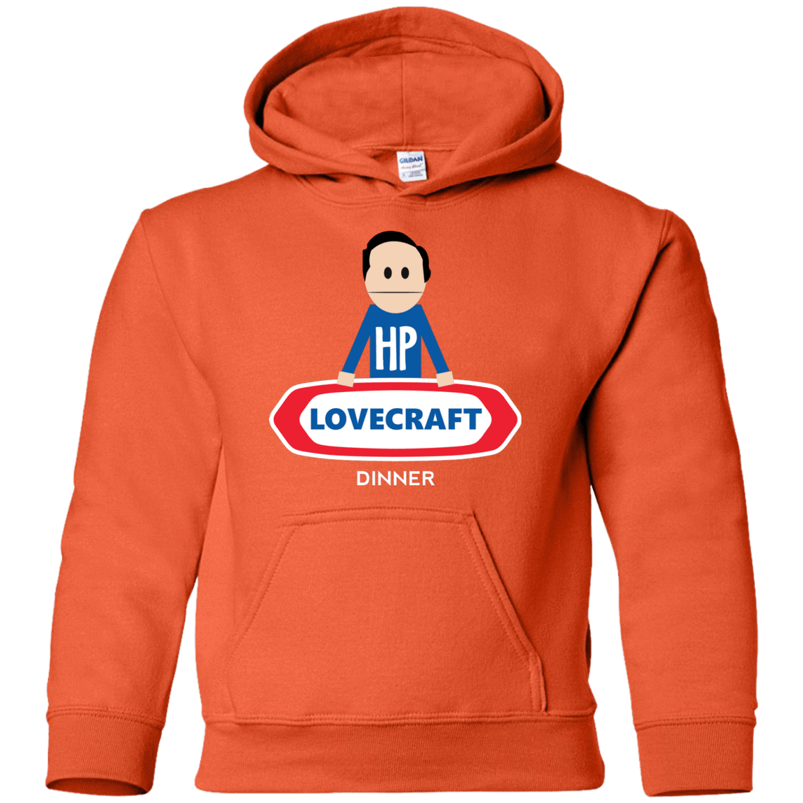 Sweatshirts Orange / YS HP LoveCraft Dinner Youth Hoodie