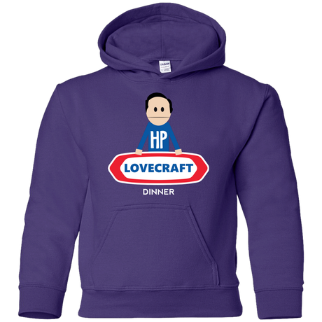 Sweatshirts Purple / YS HP LoveCraft Dinner Youth Hoodie