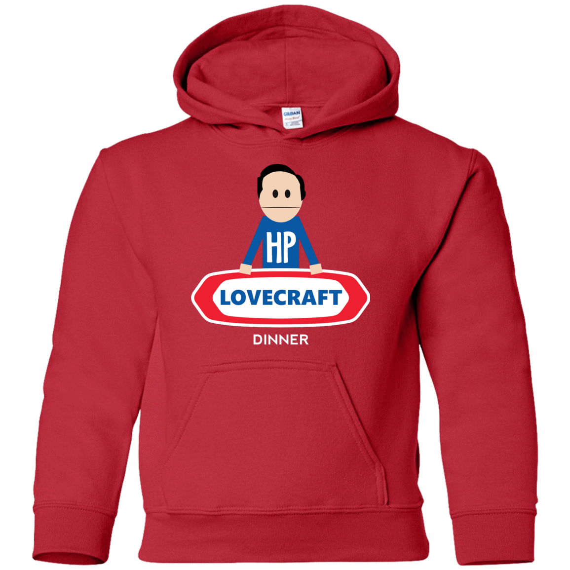 Sweatshirts Red / YS HP LoveCraft Dinner Youth Hoodie