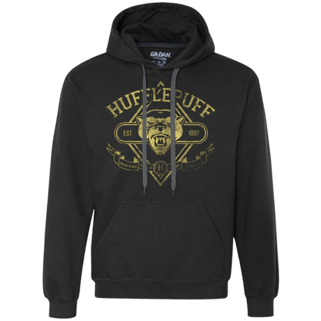 Sweatshirts Black / Small HUFFLEPUFF Premium Fleece Hoodie