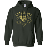 Sweatshirts Forest Green / Small HUFFLEPUFF Pullover Hoodie