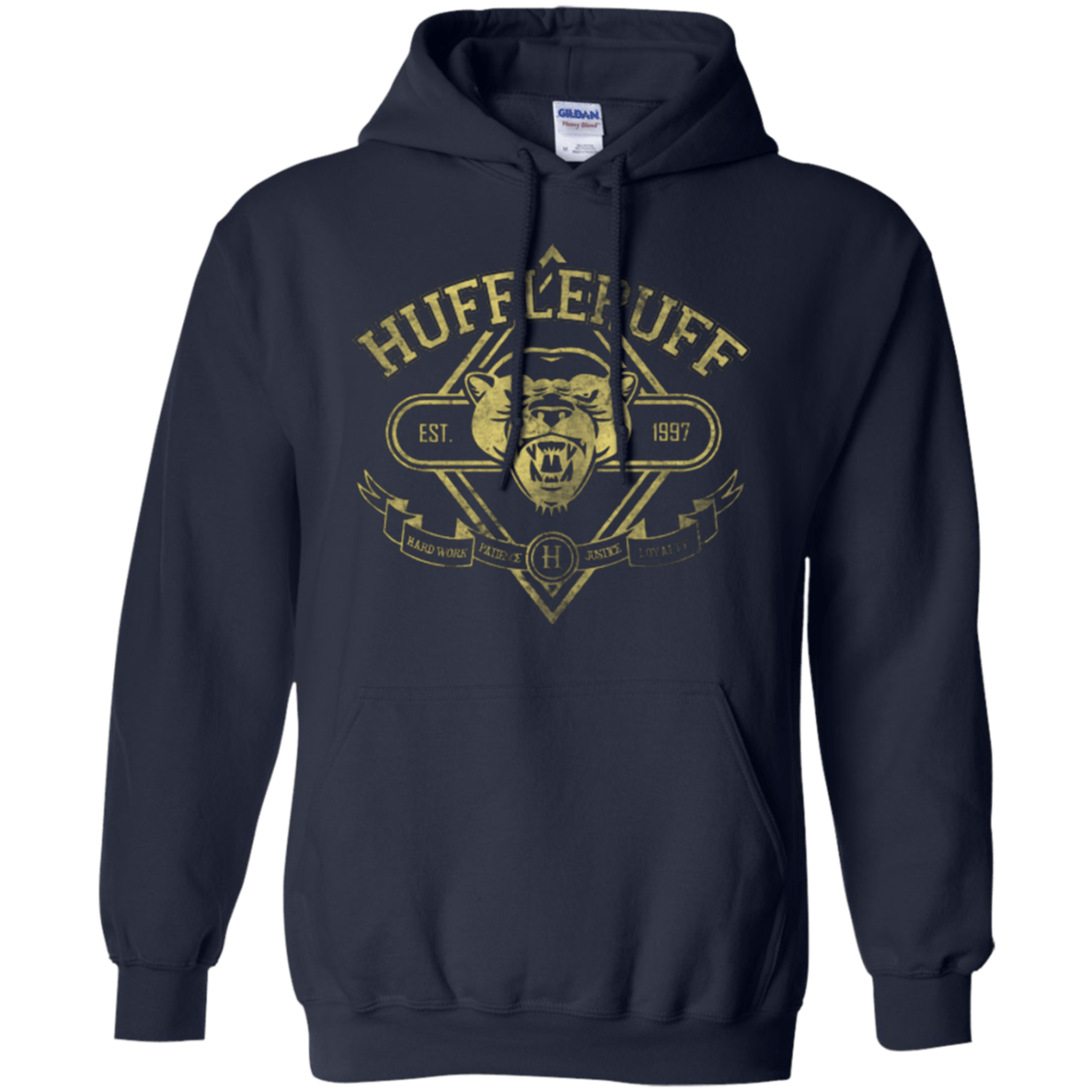 Sweatshirts Navy / Small HUFFLEPUFF Pullover Hoodie