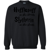 Sweatshirts Black / Small Hufflepuff Streets Crewneck Sweatshirt
