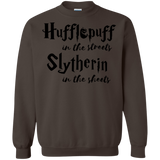 Sweatshirts Dark Chocolate / Small Hufflepuff Streets Crewneck Sweatshirt
