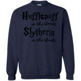 Sweatshirts Navy / Small Hufflepuff Streets Crewneck Sweatshirt