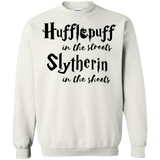 Sweatshirts White / Small Hufflepuff Streets Crewneck Sweatshirt