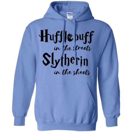 Sweatshirts Carolina Blue / Small Hufflepuff Streets Pullover Hoodie
