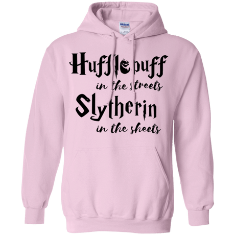 Sweatshirts Light Pink / Small Hufflepuff Streets Pullover Hoodie