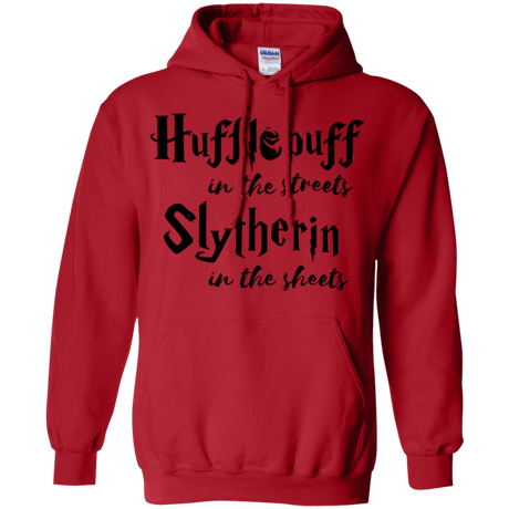 Sweatshirts Red / Small Hufflepuff Streets Pullover Hoodie