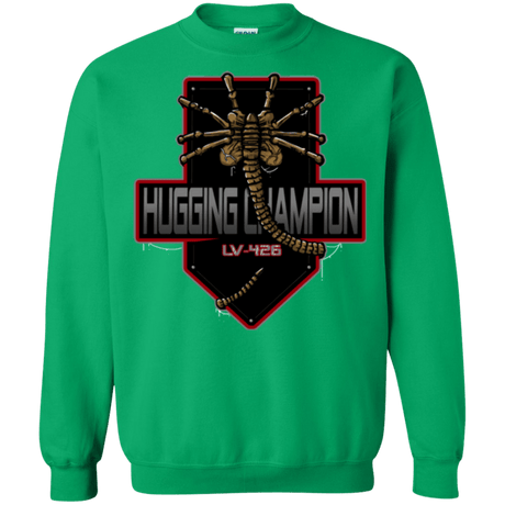Sweatshirts Irish Green / Small Hugging Champ Crewneck Sweatshirt