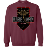 Sweatshirts Maroon / Small Hugging Champ Crewneck Sweatshirt