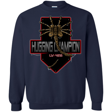 Sweatshirts Navy / Small Hugging Champ Crewneck Sweatshirt