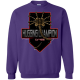 Sweatshirts Purple / Small Hugging Champ Crewneck Sweatshirt