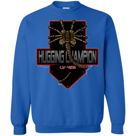 Sweatshirts Royal / Small Hugging Champ Crewneck Sweatshirt