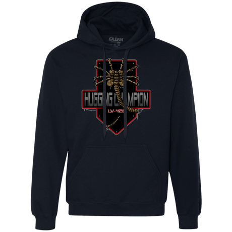 Sweatshirts Navy / Small Hugging Champ Premium Fleece Hoodie