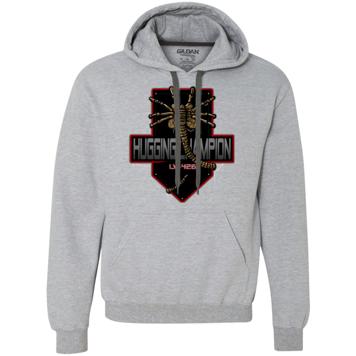 Sweatshirts Sport Grey / Small Hugging Champ Premium Fleece Hoodie