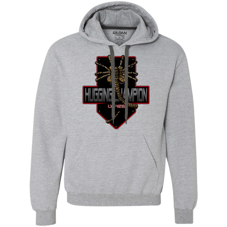 Sweatshirts Sport Grey / Small Hugging Champ Premium Fleece Hoodie