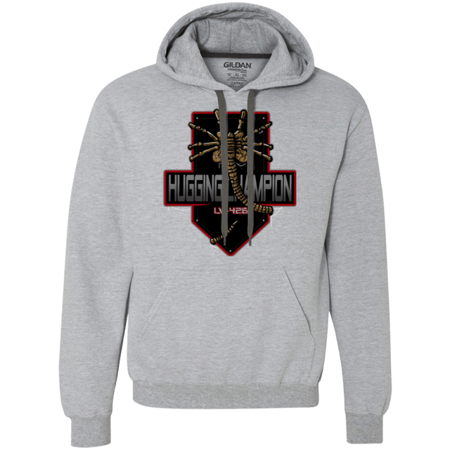 Sweatshirts Sport Grey / Small Hugging Champ Premium Fleece Hoodie