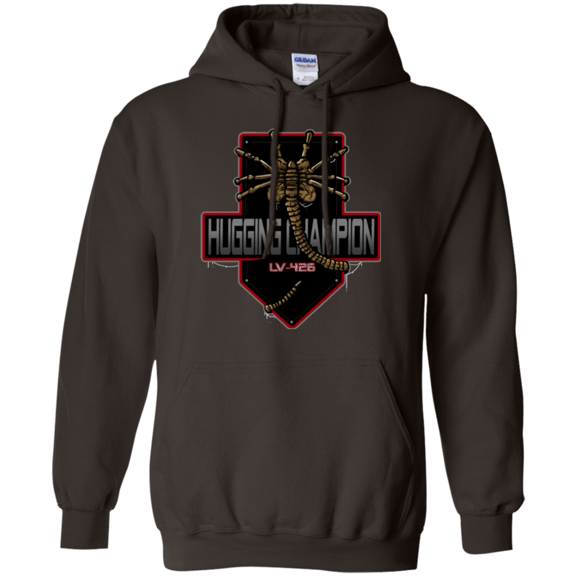 Sweatshirts Dark Chocolate / Small Hugging Champ Pullover Hoodie