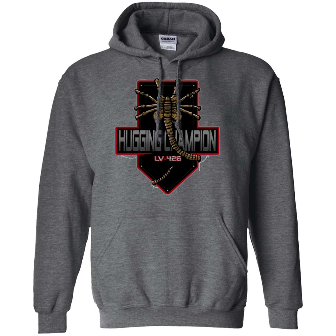 Sweatshirts Dark Heather / Small Hugging Champ Pullover Hoodie