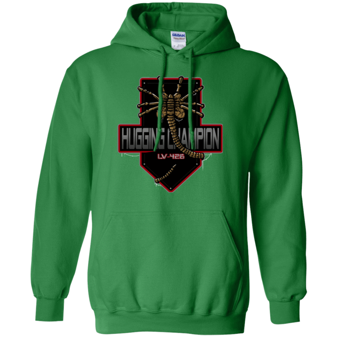 Sweatshirts Irish Green / Small Hugging Champ Pullover Hoodie