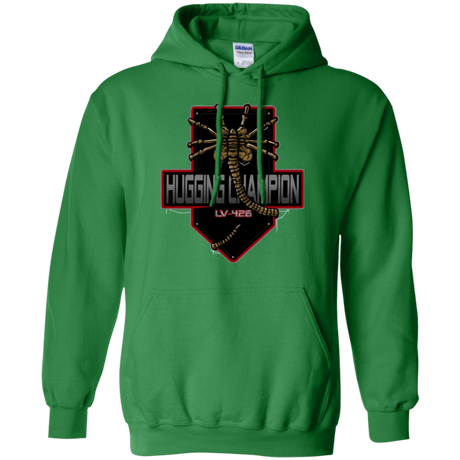 Sweatshirts Irish Green / Small Hugging Champ Pullover Hoodie