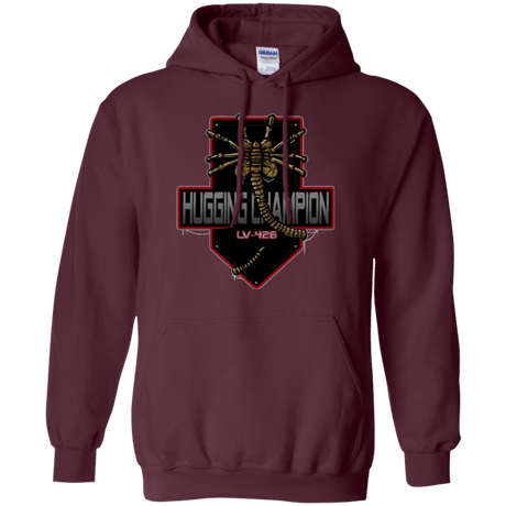 Sweatshirts Maroon / Small Hugging Champ Pullover Hoodie