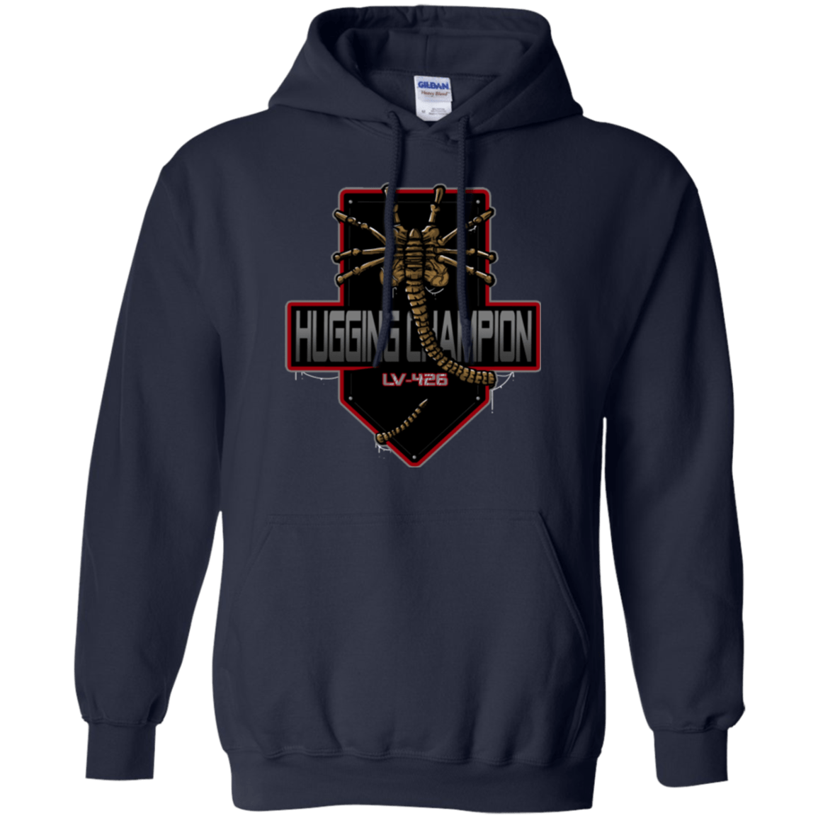 Sweatshirts Navy / Small Hugging Champ Pullover Hoodie