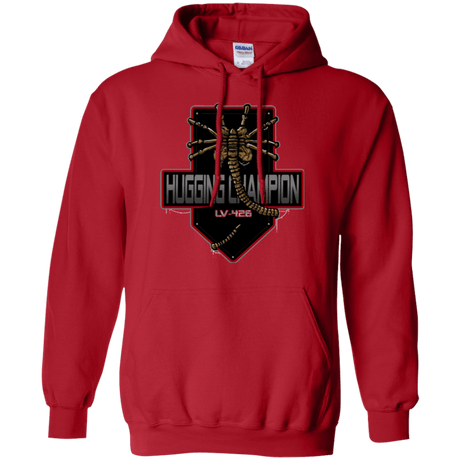 Sweatshirts Red / Small Hugging Champ Pullover Hoodie