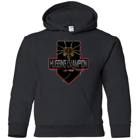 Sweatshirts Black / YS Hugging Champ Youth Hoodie