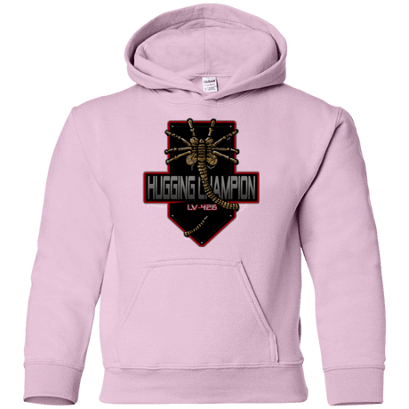 Sweatshirts Light Pink / YS Hugging Champ Youth Hoodie