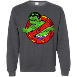 Sweatshirts Dark Heather / S Hulk Busters Crewneck Sweatshirt