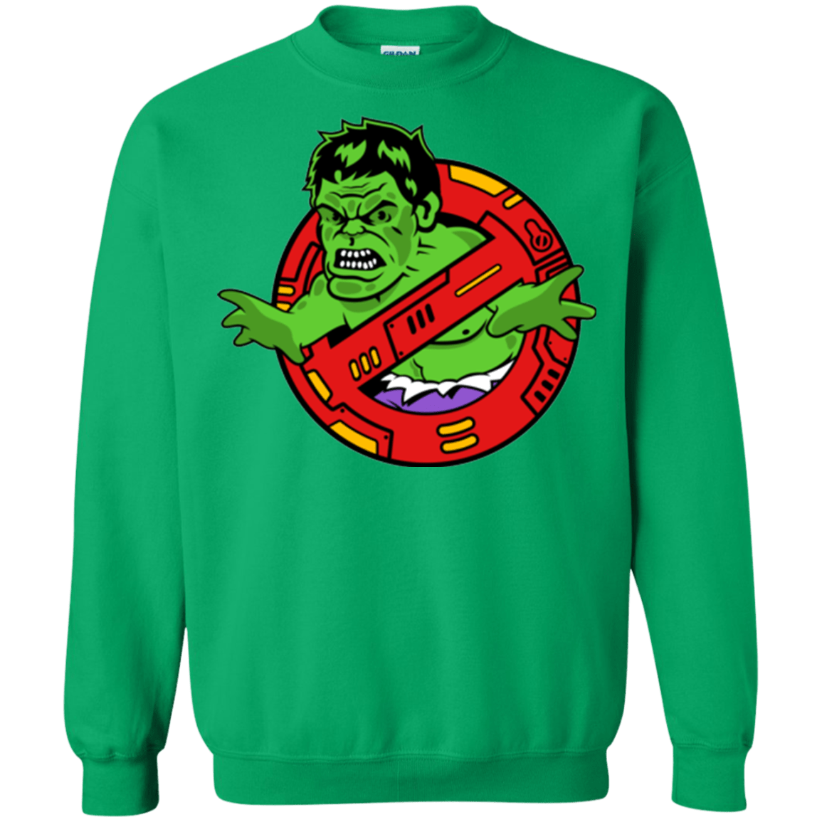 Sweatshirts Irish Green / S Hulk Busters Crewneck Sweatshirt
