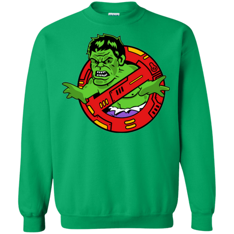 Sweatshirts Irish Green / S Hulk Busters Crewneck Sweatshirt