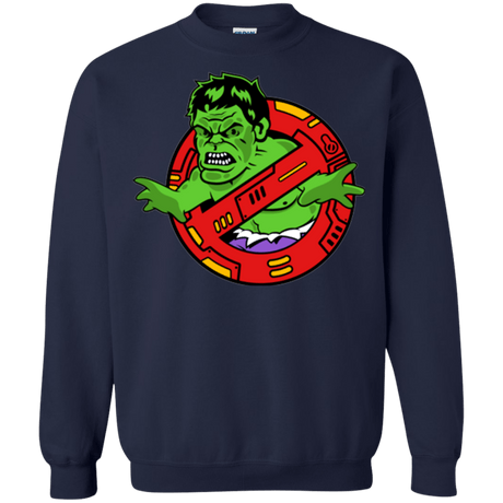 Sweatshirts Navy / S Hulk Busters Crewneck Sweatshirt