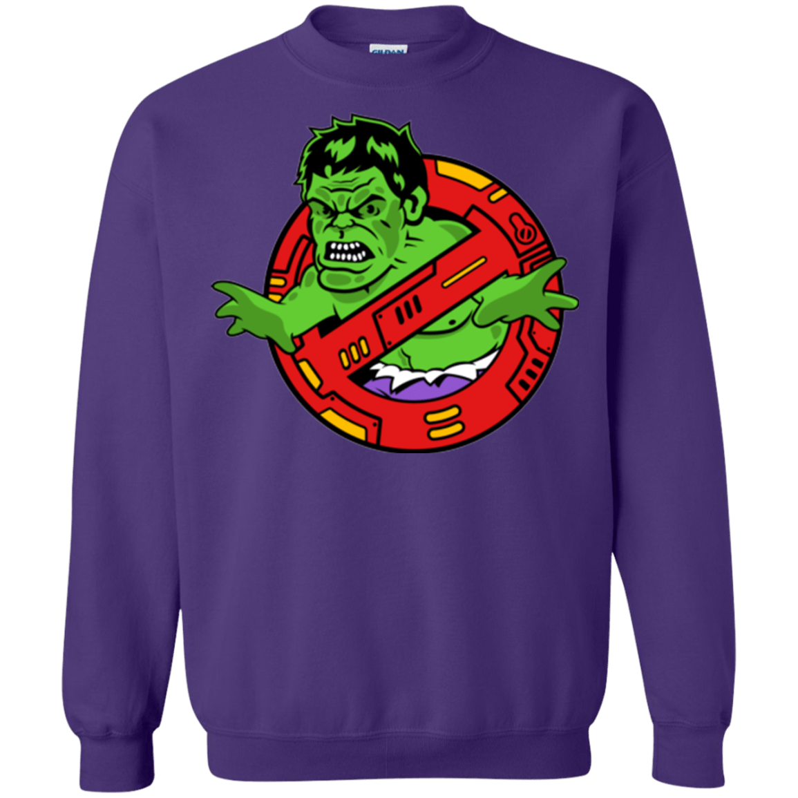 Sweatshirts Purple / S Hulk Busters Crewneck Sweatshirt