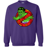 Sweatshirts Purple / S Hulk Busters Crewneck Sweatshirt