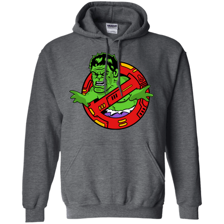Sweatshirts Dark Heather / S Hulk Busters Pullover Hoodie