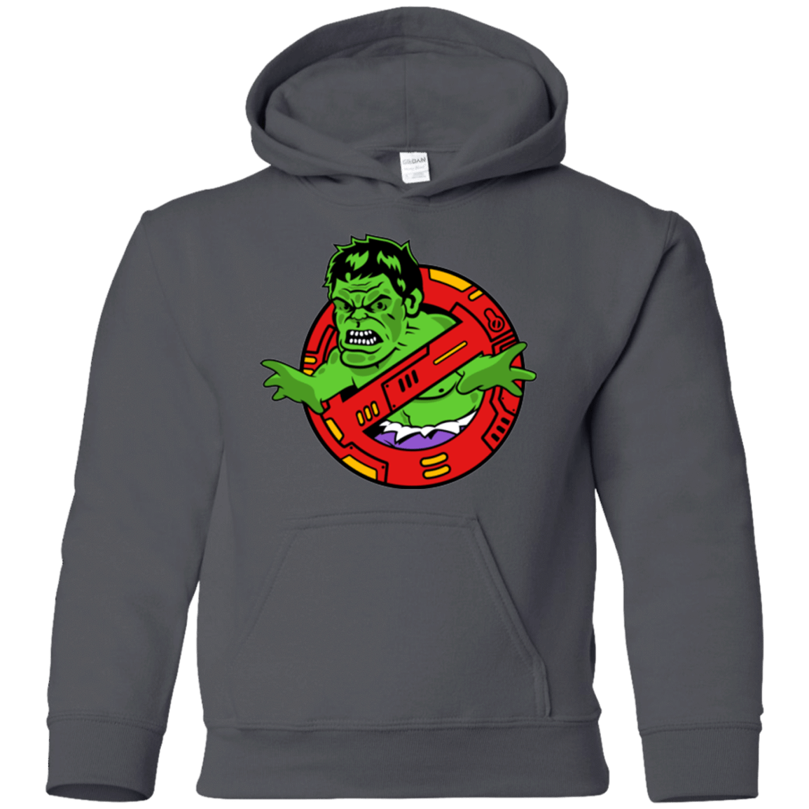 Sweatshirts Charcoal / YS Hulk Busters Youth Hoodie