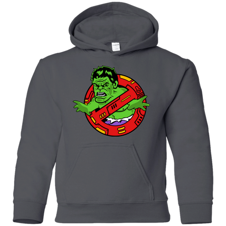Sweatshirts Charcoal / YS Hulk Busters Youth Hoodie