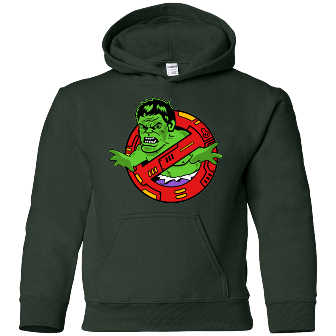 Sweatshirts Forest Green / YS Hulk Busters Youth Hoodie