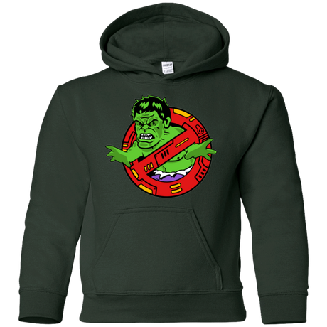 Sweatshirts Forest Green / YS Hulk Busters Youth Hoodie