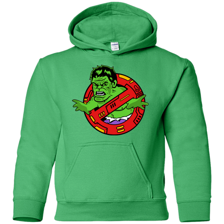 Sweatshirts Irish Green / YS Hulk Busters Youth Hoodie