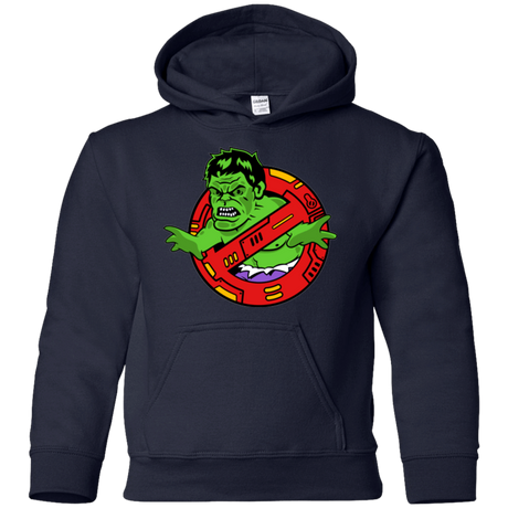 Sweatshirts Navy / YS Hulk Busters Youth Hoodie