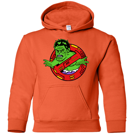 Sweatshirts Orange / YS Hulk Busters Youth Hoodie