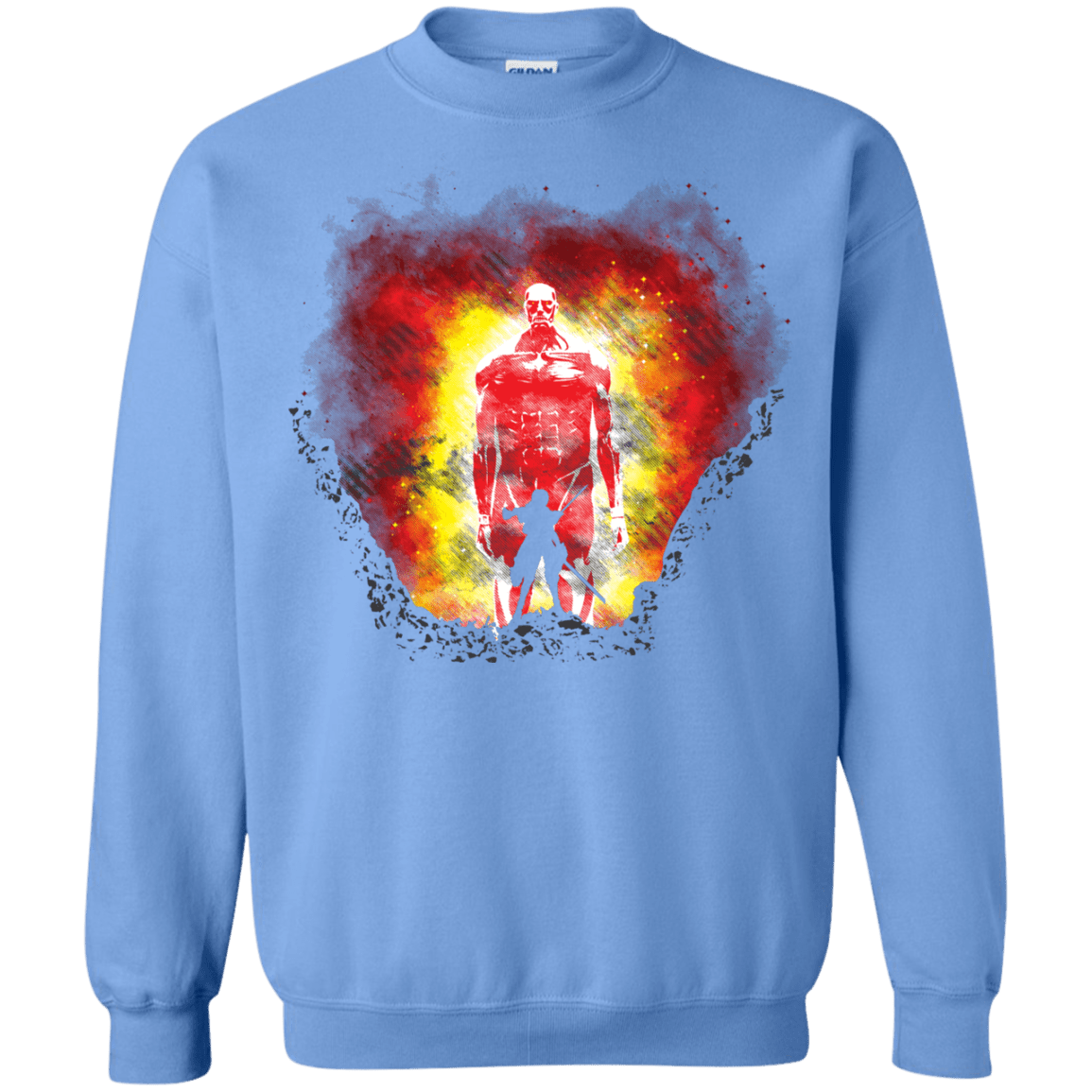 Sweatshirts Carolina Blue / S Human Prey Crewneck Sweatshirt