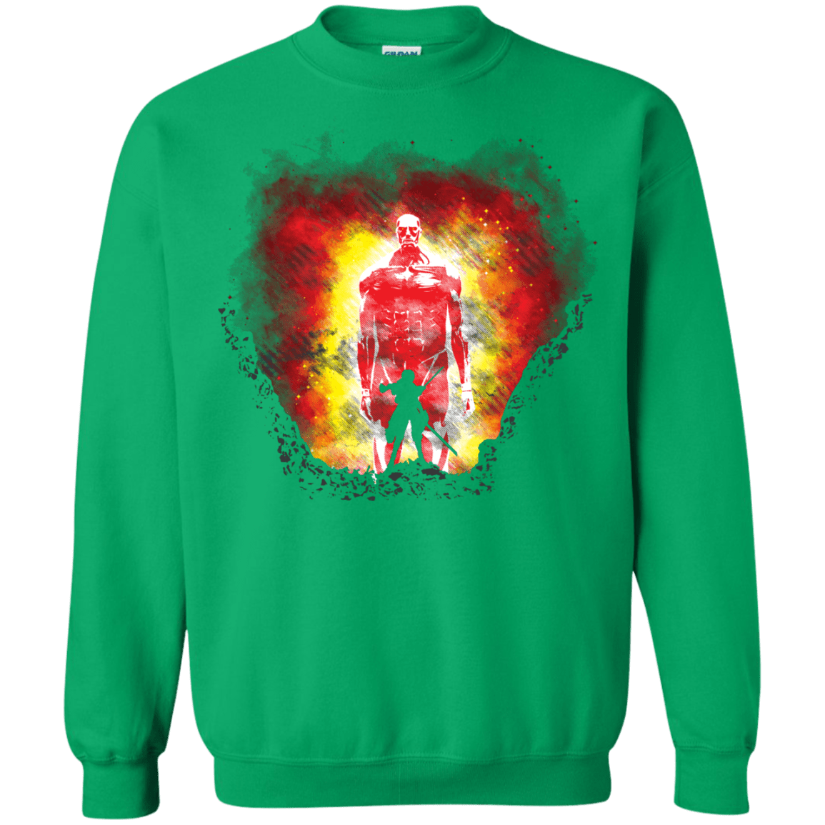 Sweatshirts Irish Green / S Human Prey Crewneck Sweatshirt