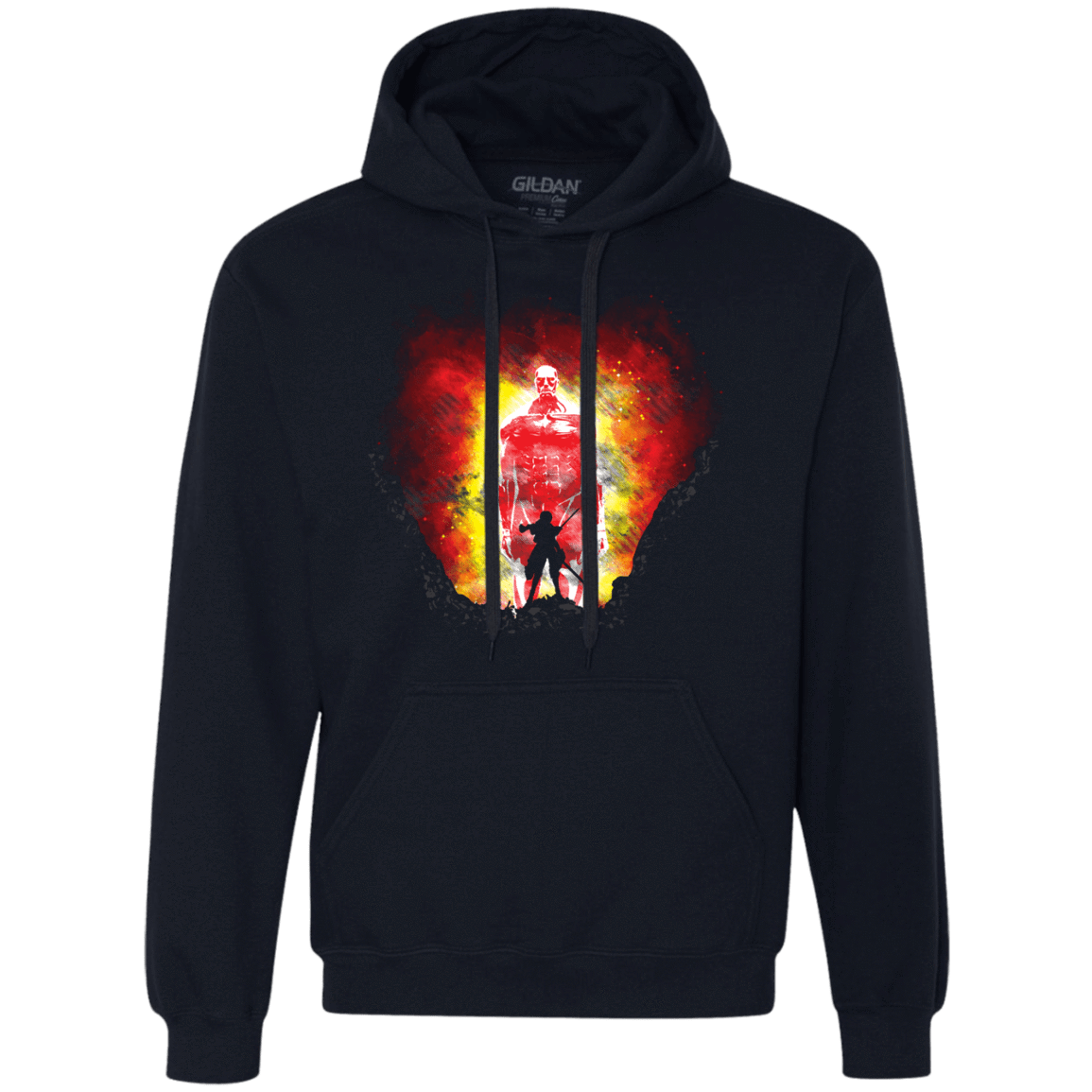 Sweatshirts Navy / S Human Prey Premium Fleece Hoodie